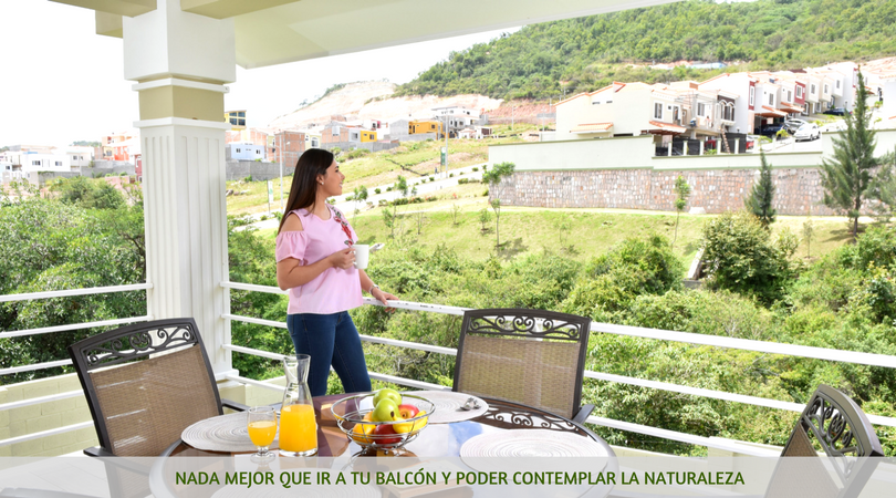 Nada mejor que ir a tu balcón y poder contemplar la naturaleza (1)
